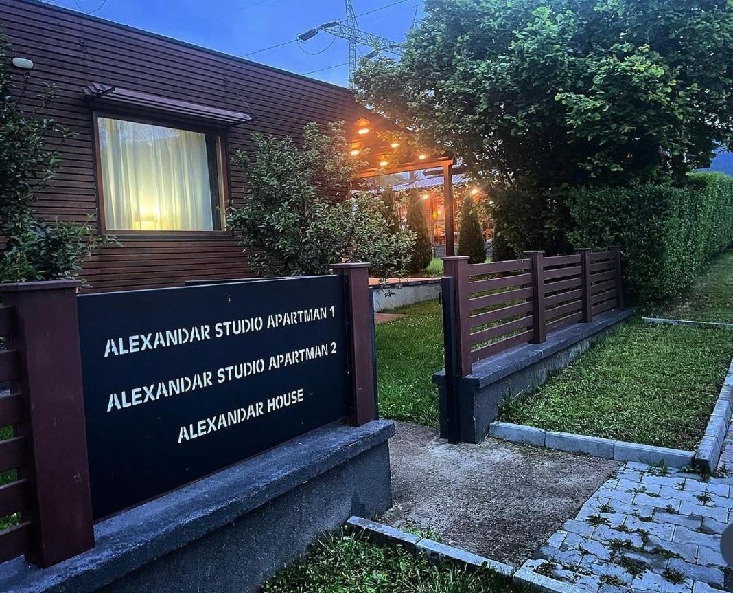 Alexandar Studio Apartman Mokra Gora Dış mekan fotoğraf